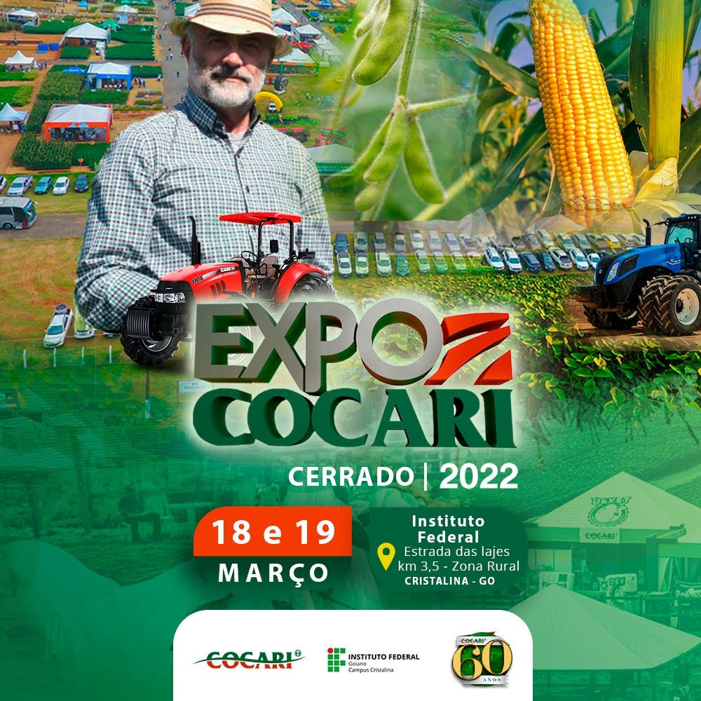 IF Goiano na Expo Cocari Cerrado 2023 mostra como Cristalina se