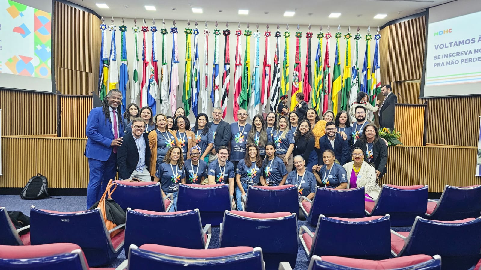 Cerimônia realizada na última terça-feira, dia 17 de junho, no auditório da Esplanada dos Ministérios, em Brasília (DF).