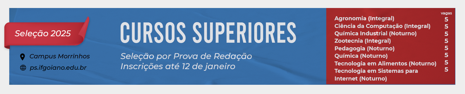 PS 2025 Cursos Superiores - Redação