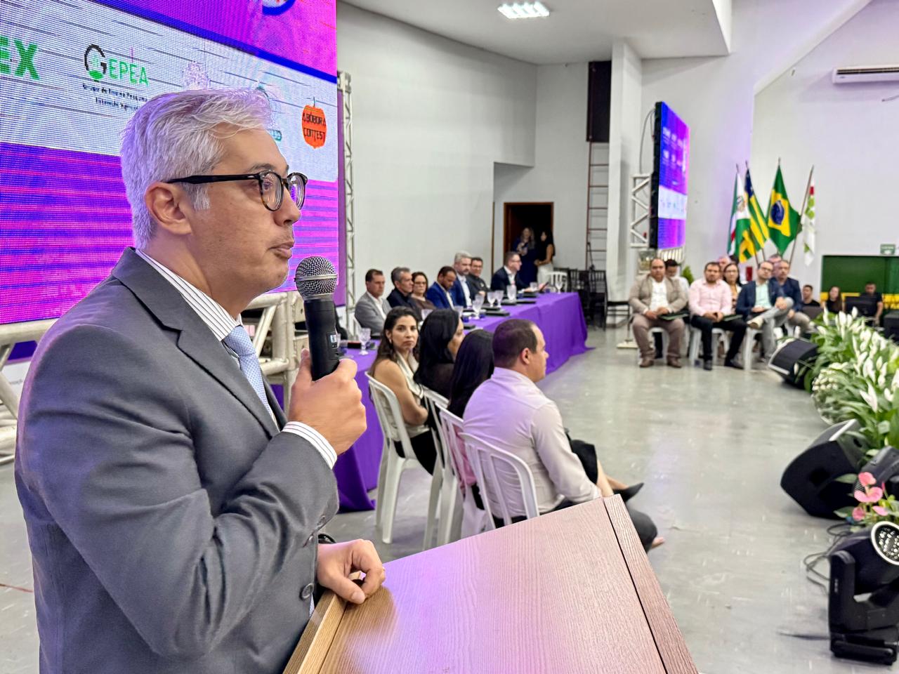 Diretor de Desenvolvimento da Rede Federal, Charles Okama, exaltou a grandiosidade do evento 