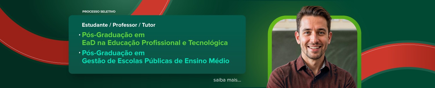 Processos Seletivos Especializações Gepem e EaD na EPT